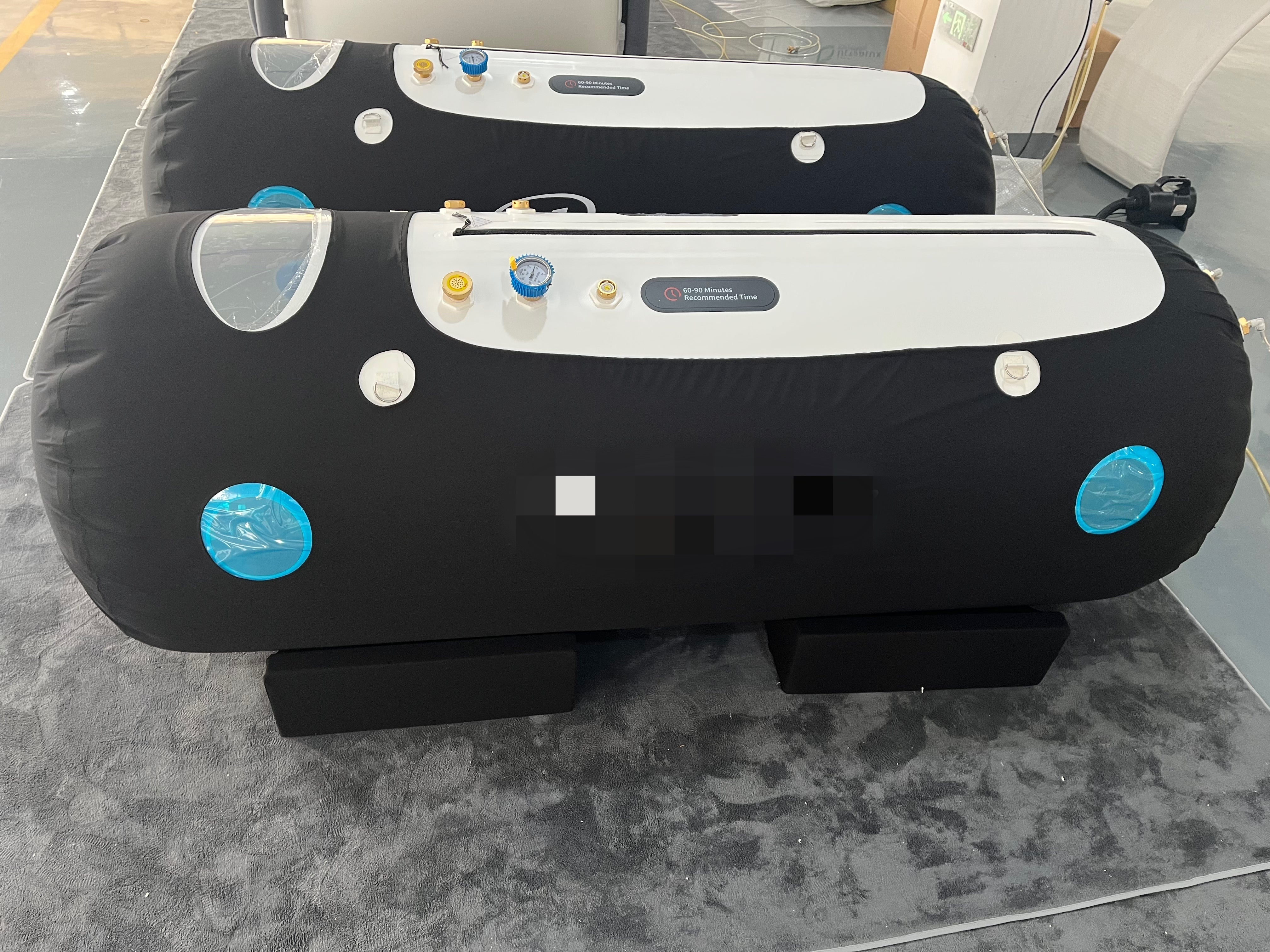 OxygenTimes 1.5 ATA Supine Soft Hyperbaric Chamber Cabin Tent mHBOT Lying OTL15