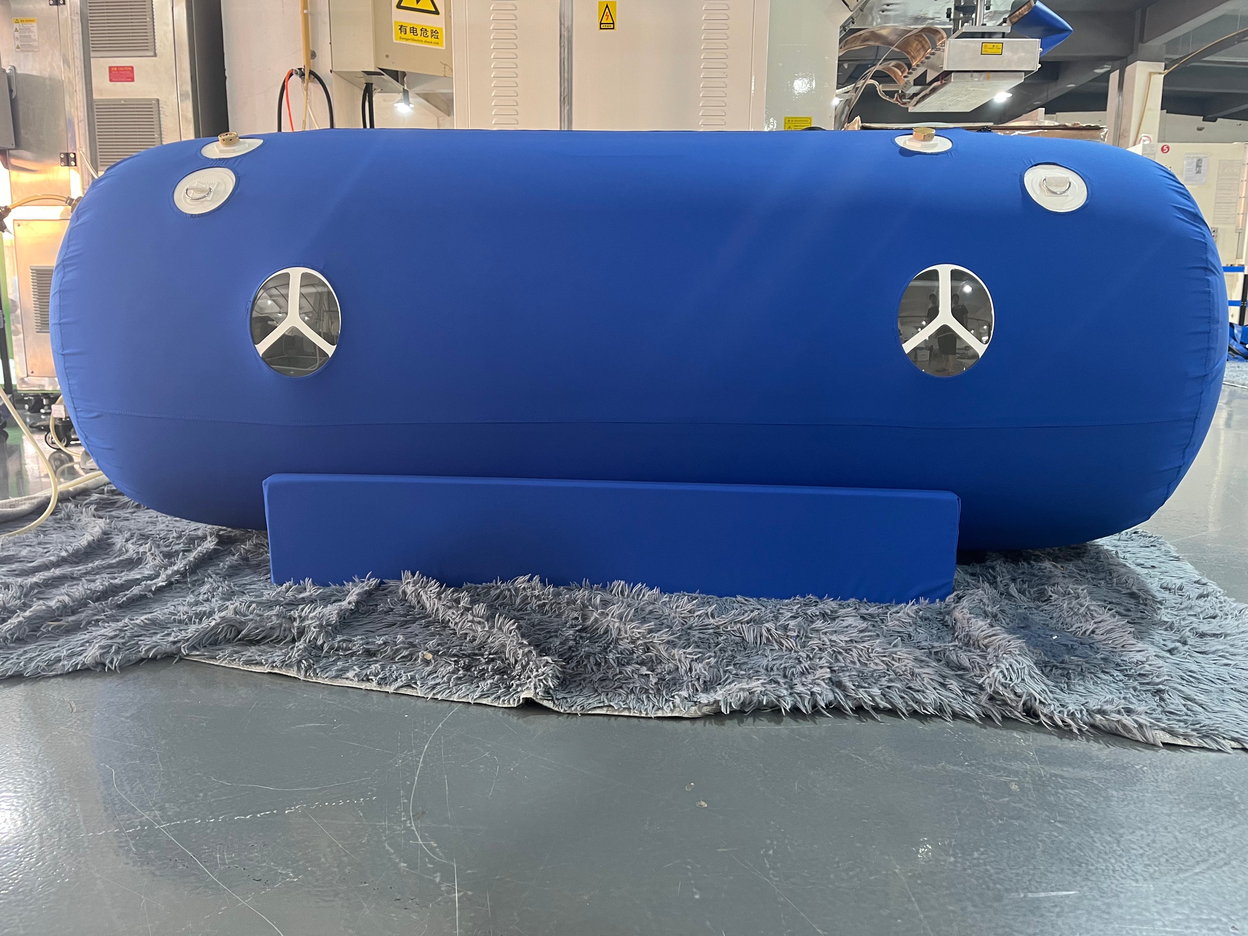 OxygenTimes 1.5 ATA Supine Soft Hyperbaric Chamber Cabin Tent mHBOT Lying OTL15