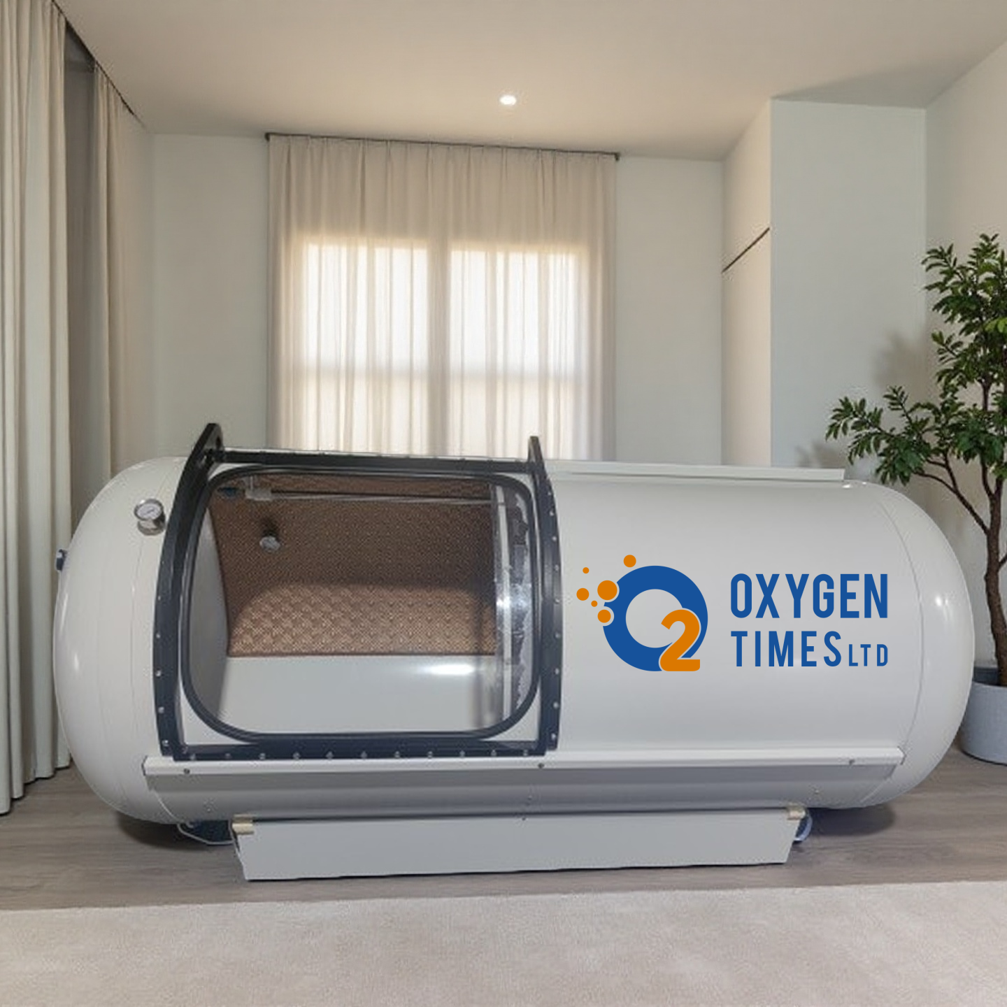 Supine Hard Shell Mild Hyperbaric Oxygen Chamber Cabin OHL15/OHL19