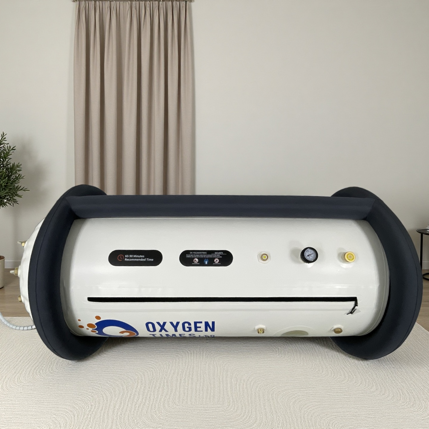 Oxygen Times Oxygen Chamber Cabin, Supine Lying Chamber, Hyperbaric Oxygen Chamber
